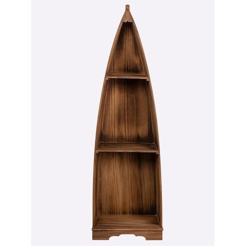 Badregal HEINE HOME, braun, B:40cm H:128cm T:25cm, Holz, Regale