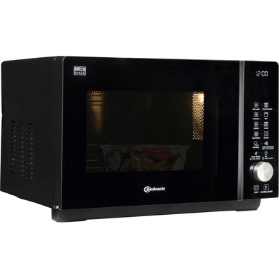 BAUKNECHT Mikrowelle "MF 258 B", schwarz, B:49cm H:32,5cm T:46,8cm, Mikrowellen_Minibacköfen_Kleinküchen, intelligente Technologie ohne Drehteller Image