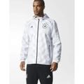 Adidas Jackets & Coats | Adidas Windbreaker Jacket Mens Xl Gray Germany Seasonal Special Soccer National | Color: White | Size: Xl