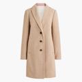 J. Crew Jackets & Coats | J. Crew Herringbone Topcoat - Women’s Tan Coat | Color: Cream/Tan | Size: 4