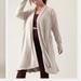 Athleta Sweaters | Athleta Plus Size Cozy Soft Pranayama Long Wrap Abalone Grey Cardigan 2x | Color: Gray | Size: 2x