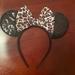 Disney Accessories | Disney Mickey Mouse Ears With Bow Headband | Color: Black | Size: Os