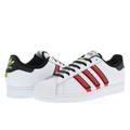 Adidas Shoes | Adidas Mens Superstar Casual Shoes Size 12 Color White Vivid Red Yellow | Color: White | Size: 12