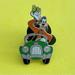 Disney Jewelry | Disney 2001 Travel Company Goofy Driving A Car Pin #4598 | Color: Green/Orange | Size: Os