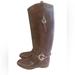 Gucci Shoes | Gucci Leather Riding Boots W/ Box 39 | Color: Brown | Size: 39