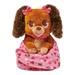 Disney Toys | Disney Parks Disney Babies Minnie Mouse Dog Fifi In Pouch Blanket Puppy Plush | Color: Brown | Size: 10 3/4”