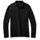 Smartwool - Classic All-Season Merino Base Layer 1/4 Zip Boxed - Merino base layer size S, black