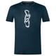 super.natural - Carabineri Tee - Merinoshirt Gr 54 - XL blau