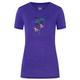 super.natural - Women's El Gecko - Merinoshirt Gr 36 - S lila