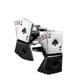 Men's shirt jewelry cufflinks dice/wine bottle/poker cufflinks (metallic color: 2) ()