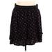 Torrid Casual Skirt: Black Floral Motif Bottoms - Women's Size 2X Plus