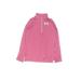 Under Armour Track Jacket: Below Hip Pink Solid Jackets & Outerwear - Kids Girl's Size X-Large