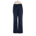 Lee Khaki Pant: Blue Print Bottoms - Women's Size 6