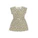 Gymboree Dress - A-Line: Yellow Leopard Print Skirts & Dresses - Kids Girl's Size 5