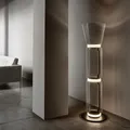 Lampe LED Autoportante en Verre au Design Nordique Minimaliste Moderne Luminaire Décoratif d'Nik