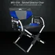 Chaise pliante portable en alliage d'aluminium sacoche d'extérieur chaise de directeur pêche en
