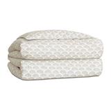 Eastern Accents Casa Guava Art Deco Button-Tufted Comforter Polyester/Polyfill/Cotton in White | California King Comforter | Wayfair 7Y3-DVC-493B