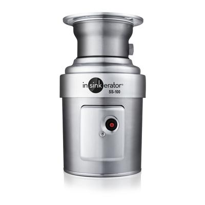InSinkErator SS-100-7-AS101 2301 Aqua Saver Disposer Package, #7-Adaptor, AS101 Panel, 1-HP, 230/1V, Stainless Steel