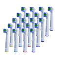 OneBuy24 - Aufsteckbürsten kompatibel mit vielen Oral-B elektrischen Zahnbürsten 20 St Zahnbürste