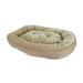 Tucker Murphy Pet™ Cuddlove Oval Pet Bed Khaki Small Polyester in Brown | 4 H x 20 W x 1 D in | Wayfair 978F4DA88436435990EA4721E5EE2C33