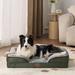 Tucker Murphy Pet™ Extra Small Orthopedic Dog Bed - Washable Bolster Dog Sofa Bed For Cats | 6.5 H x 48 W x 15 D in | Wayfair