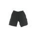 Hanna Andersson Cargo Shorts: Black Solid Bottoms - Kids Boy's Size 110 - Dark Wash