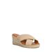 Eva Espadrille Platform Wedge Slide Sandal