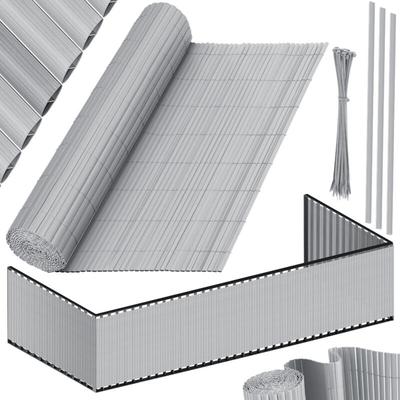 Kesser - pvc Sichtschutzmatte Sichtschutzzaun Balkonverkleidung Windschutz Wetterfest verstärkten Image