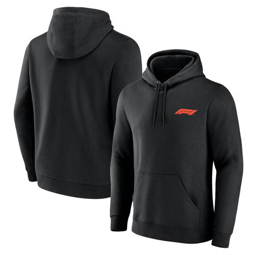 Formula 1 Essentials Kapuzenpullover mit kleinem Logo – Schwarz