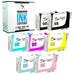 CMYi Ink Cartridge Replacement for Epson 98 and Epson 99 (7-pack: 2 Black + 1 each Cyan Magenta Yellow Light Cyan and Light Magenta)