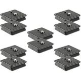 10 pcs Tripod Mount Tripod Quick Release Plate 1/4 Inch Screw Tripod Camera Mount