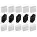 30Pcs Silicone USB Port Caps USB Male Anti- Stopper Plug Cover Protector Cap USB Protector Cap Cover Electronics Accessories