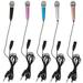 5pcs Mini Microphone Vocal Instrument Microphones Portable Mobile Phone Microphones