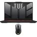 ASUS TUF Gaming A17 Gaming & Entertainment Laptop (AMD Ryzen 7 7735HS 8-Core 64GB DDR5 4800MHz RAM 2TB PCIe SSD GeForce RTX 4060 17.3 144Hz Full HD (1920x1080) Win 11 Pro) with TUF Gaming M3