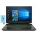 HP Pavilion 15z 15.6 144Hz FHD IPS Gaming Laptop (AMD Ryzen 5 5600H 6-Core 8GB RAM 256GB m.2 SATA SSD + 1TB HDD GTX 1650 4GB Green Backlit KYB WiFi 6 BT 5.2 RJ-45 Win 11 Pro) w/Hub