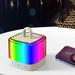 COFEST Colorful Light Party Wireless Bluetooth Speaker Can Be Connected To Mobile Phone Bluetooth White