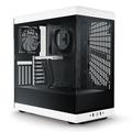 Y40 ATX Mid-Tower Case with PCIe 4.0 Riser Cable - White