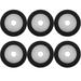 6 Pcs Bearing Wheel Cassette Deck Pinch Roller Voice Recorder Magnetic Tape Tapes for Recorders Audio Machine