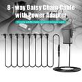 Pristin Power Adapter 8 Daisy Chain Adapter 8 Cable Power Line Pedal Power Chain Cable Power LAOSHE MOWEO