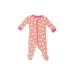 The Children's Place Short Sleeve Outfit: Pink Tops - Size 3-6 Month