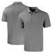 Men's Cutter & Buck Black/White San Francisco 49ers Big Tall Forge Eco Double Stripe Stretch Recycled Polo