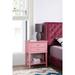 Glory Furniture Newton G062-N Nightstand ,High quality and durabl, Pink