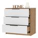 5 Drawers Storage Dresser with Metal Handle