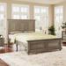 King Size Traditional Town and Country Style Pinewood Vintage Bed