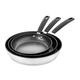 ProCook Gourmet Stainless Steel Cookware - Frying Pan Set - 3 Piece