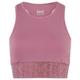 super.natural - Women's Arabesque LF Top - Sports bra size 36 - S, pink
