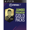 FIFA 18 PS3 - 5 Jumbo Premium Gold Packs DLC