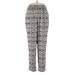 Jennifer Lopez Casual Pants - High Rise: Gray Bottoms - Women's Size X-Large