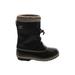 Sorel Rain Boots: Black Shoes - Women's Size 4