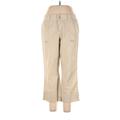 CALVIN KLEIN JEANS Khakis - Mid/Reg Rise Culottes Cropped: Tan Bottoms - Women's Size 12